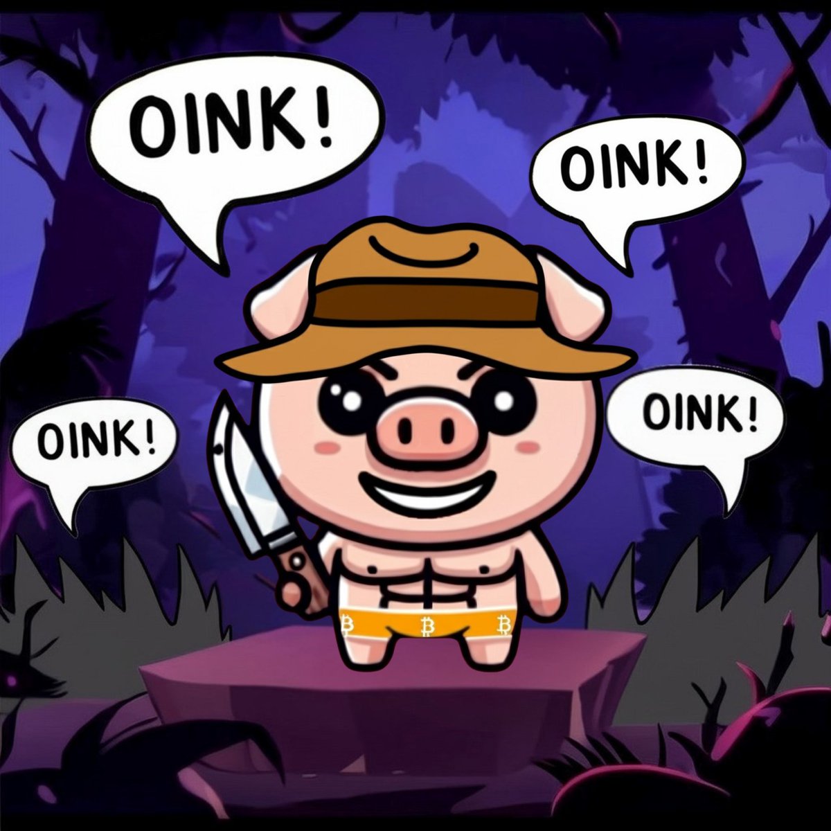 piggedbypiggy's tweet photo. PIGGY once visited the Silent Forest.
Now it’s called the Oinkin' Jungle.

Oink oink! ✨️🐷 https://t.co/rWtruVEmZT