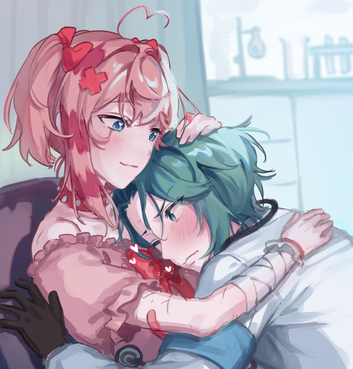 Pantapantss's tweet photo. 🎀 “You look like you’ve had a long day Yuri.. c’mere~!!”
💉 “H— Hey wait—! I.. well.. guess this isn’t that bad..”
—
🥞 _LANG_
#tokyodebunker #cottoncandydose #yumetwt #yuriisami #gachikoi https://t.co/PuZN40rUvy