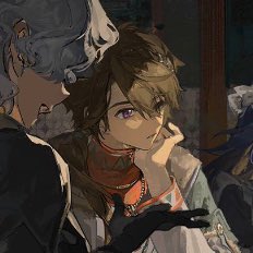 DailyLeoTian's tweet photo. LeoTian Headcanons!

-Leonid preens Getian’s wings
-Getian gets gifts for Leonid while he’s traveling and Leonid has a whole shelf of gifts from him
-And in turn, Leonid makes bone carvings for Getian
-They do each others hair

#leotian #genid #r1999 #reverse1999 https://t.co/JEWZM6C2RX