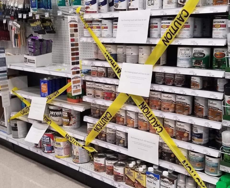 DaveBondyTV's tweet photo. 🚨NEVER FORGET🚨 5 years ago today @GovWhitmer signed an executive order banning you from buying paint and gardening supplies. Don’t ever let this happen again. https://t.co/6Uqf1GDLrX