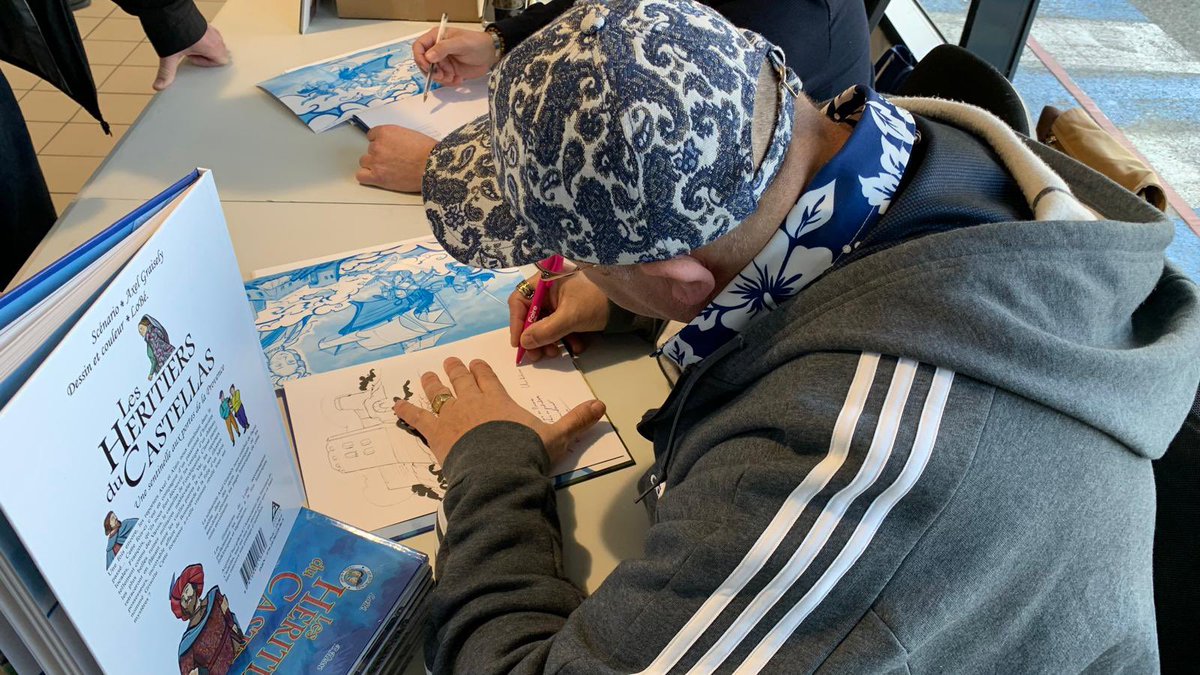 heritiers83's tweet photo. La BD « Les Héritiers du Castellas – Une sentinelle aux portes de la Provence est sortie ! » Une balade historique en Provence Verte.
Ventes dédicacées les 1er & 29 mai, + les 8, 13 & 28 juin.
Restez connectés pour + d’infos!
#BD #Patrimoine #ProvenceVerte #Castellas #Millénaire https://t.co/xIaGrrrMh0