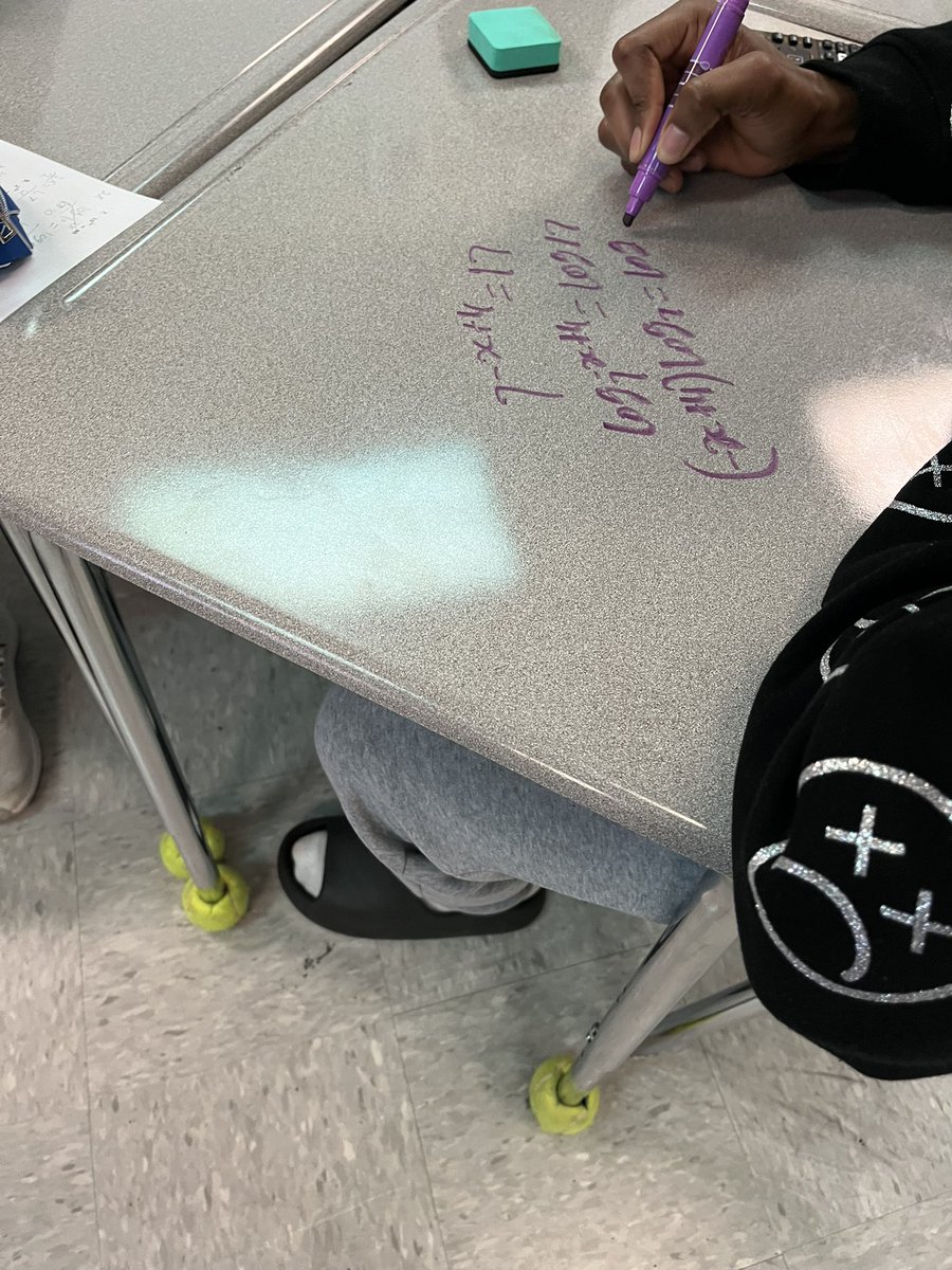 WNHSRobinson's tweet photo. Practice on the desks today. https://t.co/7yJTdeQcvk