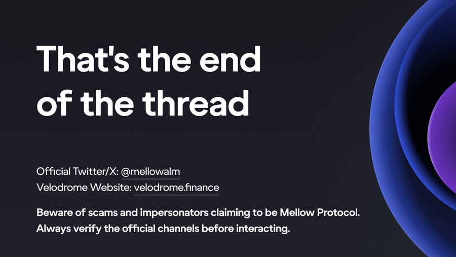 Mellow ALM tweet media