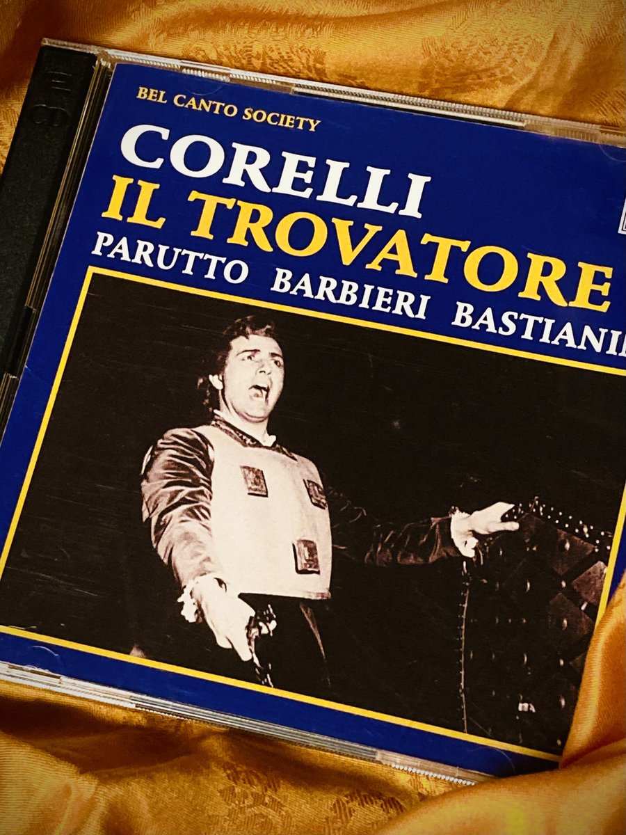 CHAI_PON5's tweet photo. #IlTrovatore
#FrancoCorelli
#EttoreBastianini
イル・トロヴァトーレを聴く👂
第一幕は至高だ...
https://t.co/e1nmZTfPZv https://t.co/Dh0mJoJ45O