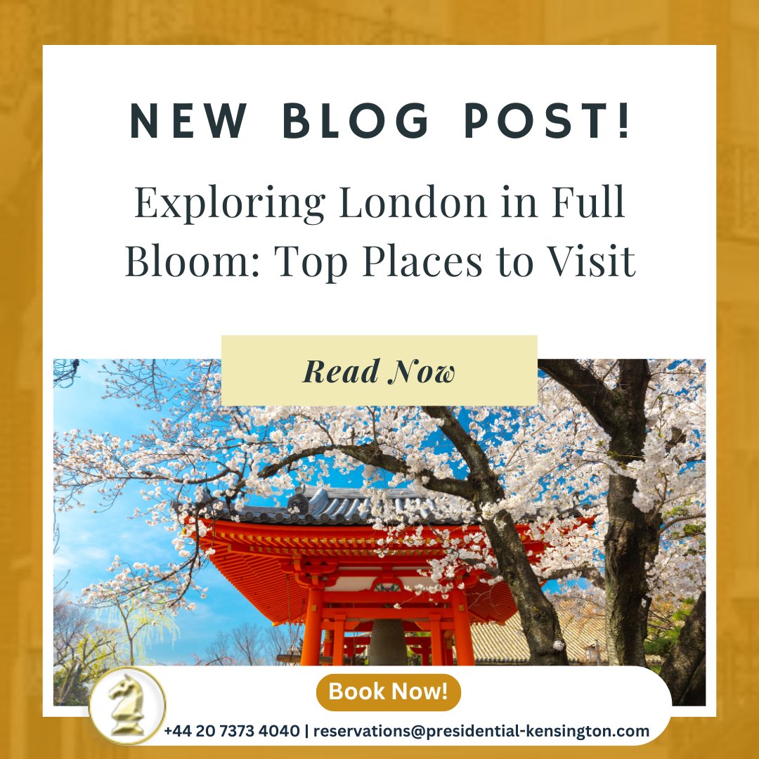 PresiKensington's tweet image. Check out our new blog post: Exploring London in Full Bloom – Top Places to Visit. Discover the best spots to enjoy London’s floral beauty this season 🌷🌞

📖 Read now &amp;amp; plan your spring adventure: rb.gy/q3rcx8

#SpringInLondon #LondonInBloom #PresidentialApartments