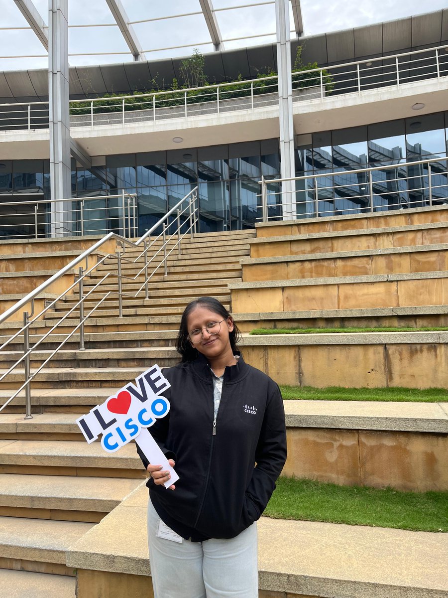 "Throughout the process, all that Cisco cared about was what I could bring to the table. And that made all the difference."

See how Cisco's focus on skills and potential transformed Technical Consulting Engineer Intern Khushi S.'s career: cs.co/6015Fsclh 

#WeAreCisco