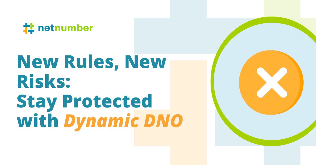 🚨 FCC Alert: New rules are here to fight illegal robocalls—are you ready? 
Meet Dynamic DNO, our real-time, intelligent solution that goes beyond static blocklists to stop bad actors while reducing false positives. 

 Get started: hubs.ly/Q03gL5Hs0 
 
#FraudPrevention