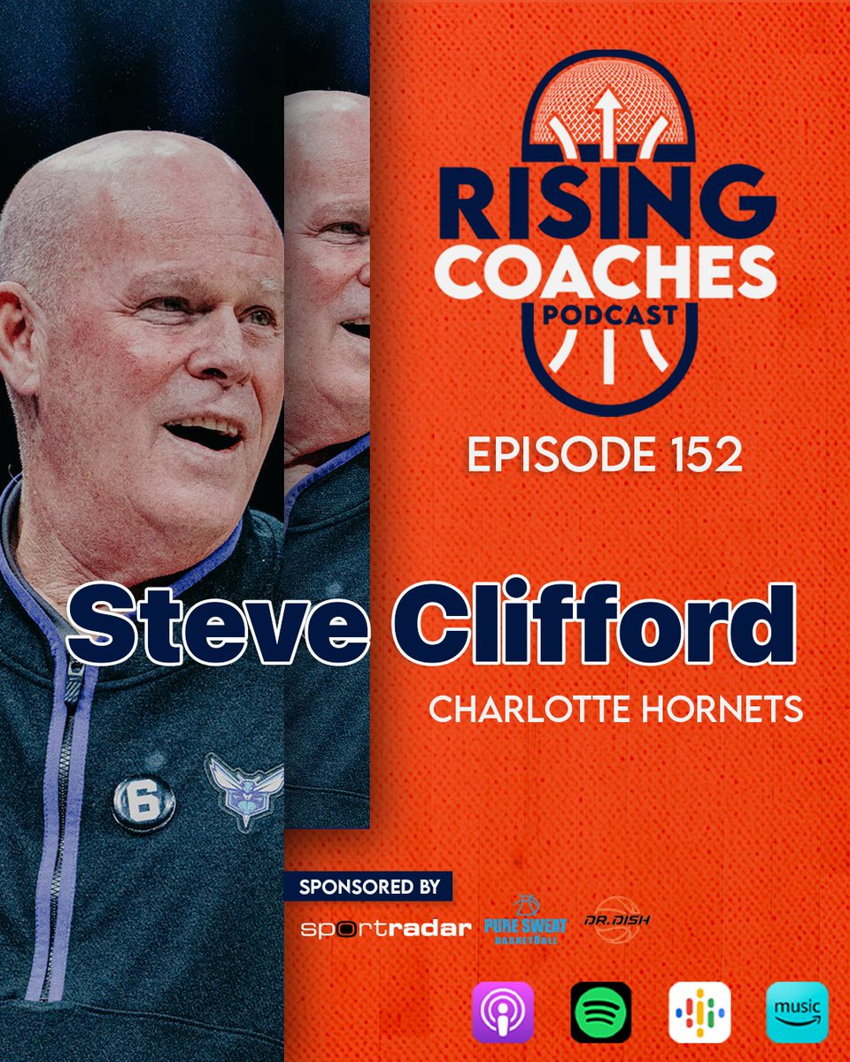 On this episode of the Rising Coaches Podcast, we get the opportunity to learn from a former NBA Head Coach and current Advisor in the front office of the Charlotte Hornets, Steve Clifford.

In this episode we talk about his defensive minded approach to helping the Hornets being