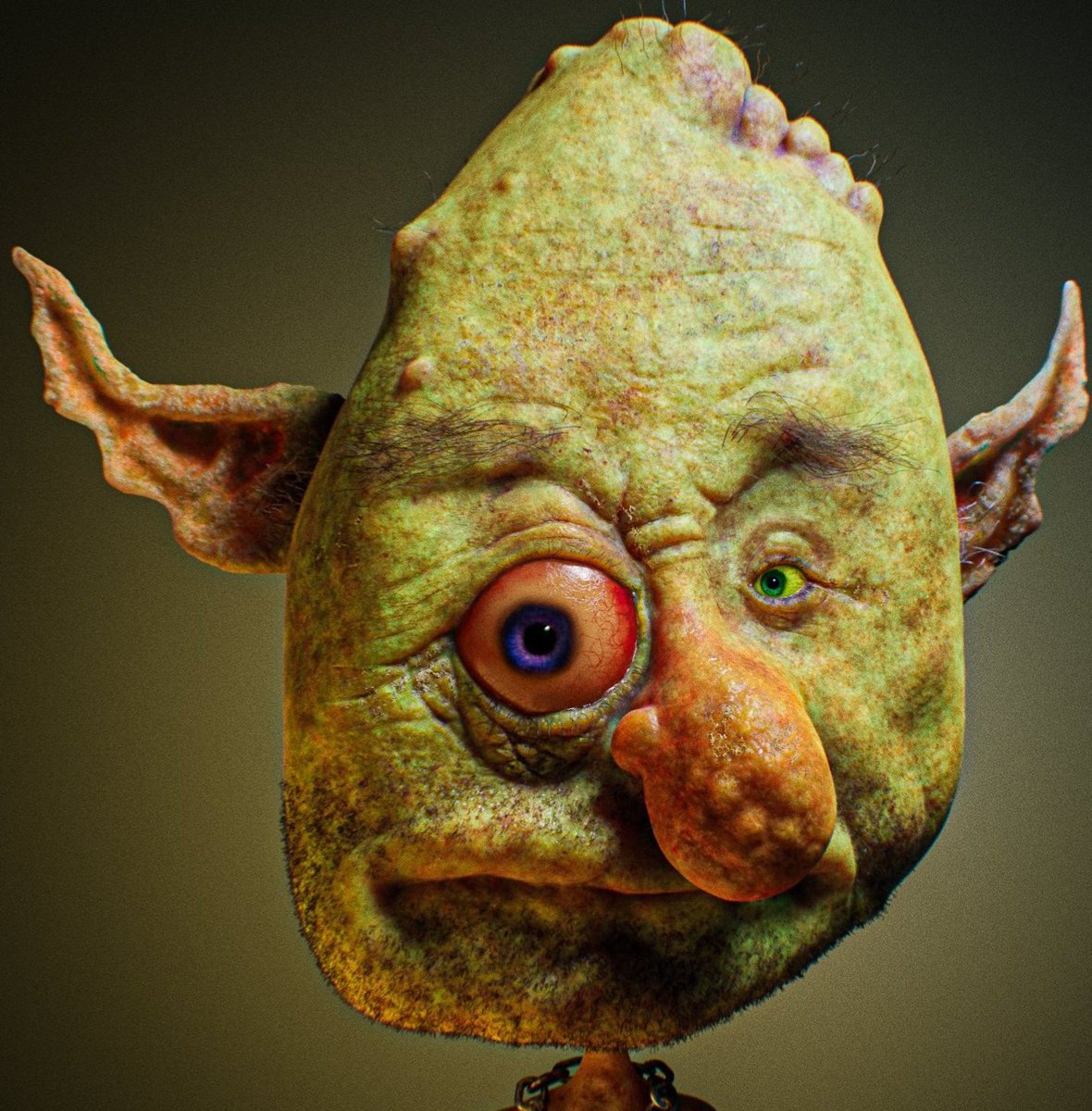 Gm!

Glad we stepped back the economic doom yesterday, because I was about to switch my pfp to this goblin.

<a href="/goblintown/">goblintown</a> as drawn by <a href="/0xMcGill/">McGill</a>