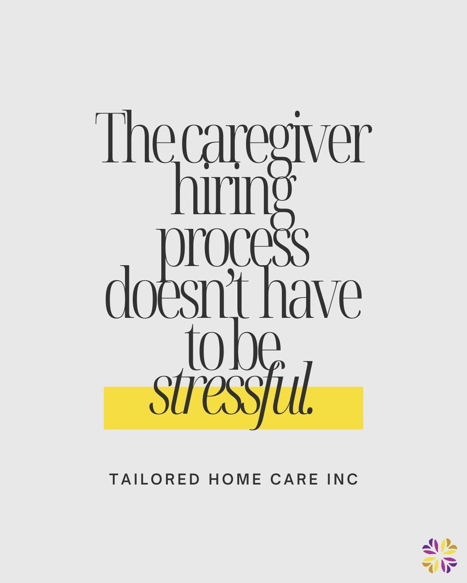 homecareCLT's tweet photo. The caregiver hiring process doesn’t have to be stressful! 🤝 With proper planning, communication, and research, you can find the perfect caregiver for your loved one. Their happiness and well-being are worth it! ❤️ #HomeCareSolutions #FamilyFirst 
 https://t.co/kofKlnB4O3 https://t.co/YSdz1cCHLY