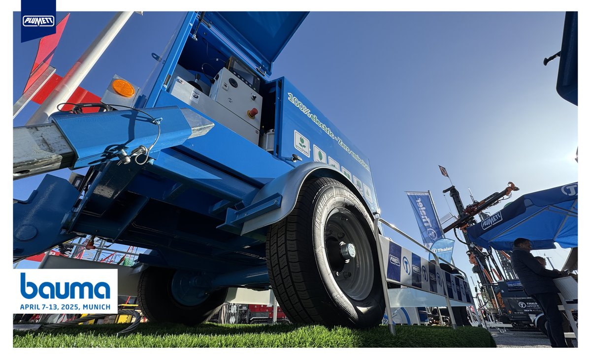 plumettazSA's tweet photo. A few souvenirs of the first days at Bauma 2025
Lots of visitors 👥, lots of customers 🤝, and lots of fascinating discussions! 💬 https://t.co/qHyGiVdrqH