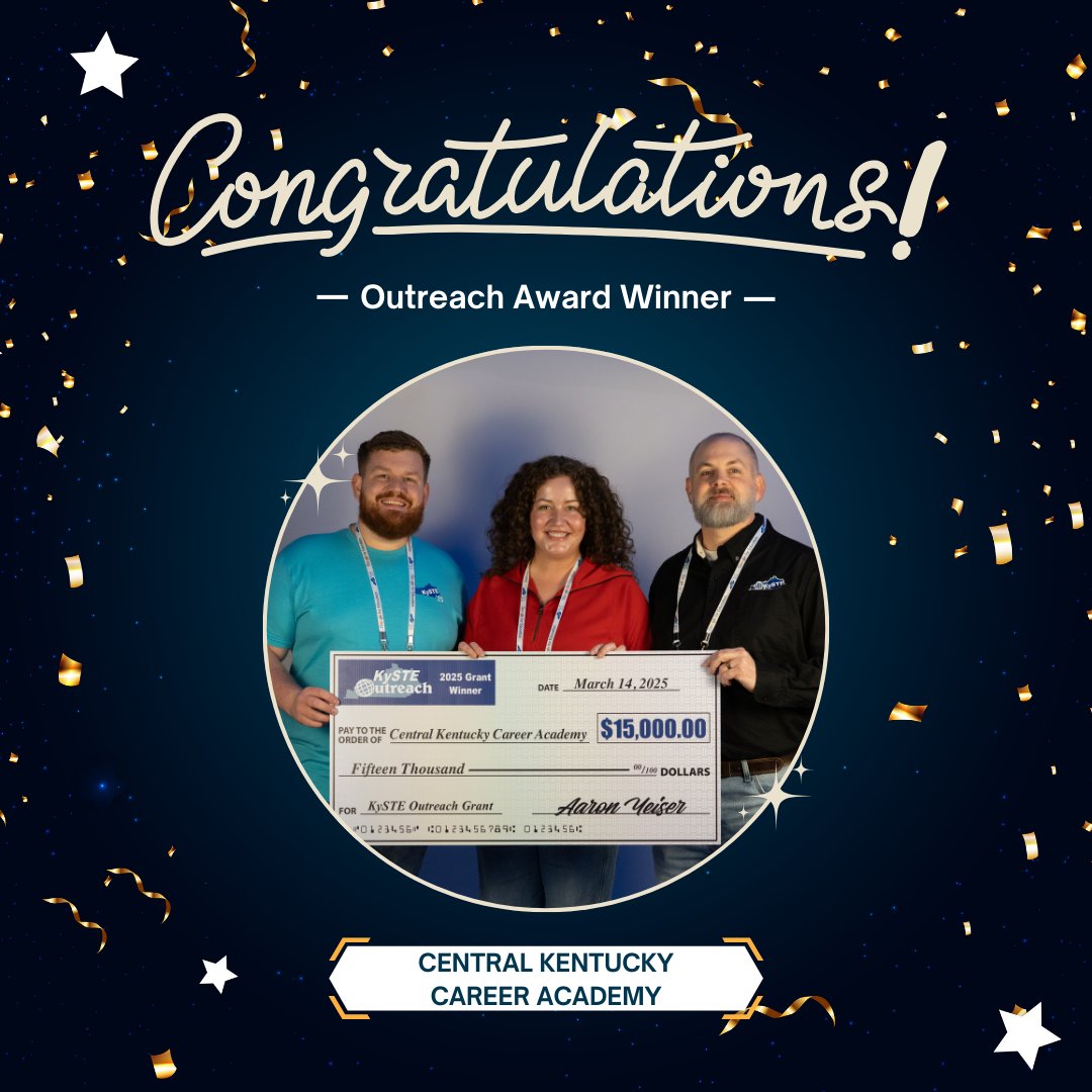 🎉 Big congrats to Taylor County Schools - Central KY Career Academy! They’ve snagged a $15k KySTE Outreach Grant for their project: 💡 "Promoting Tech Use in Healthcare Career Pathways." Excited for the future of healthcare education! 🚀👏 #KySTE #KAST