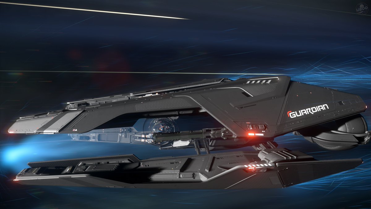 UbooGaming's tweet photo. MIRAI Guardian QI 
#StarCitizen #AlmostFriYay https://t.co/bkrNvx1arr