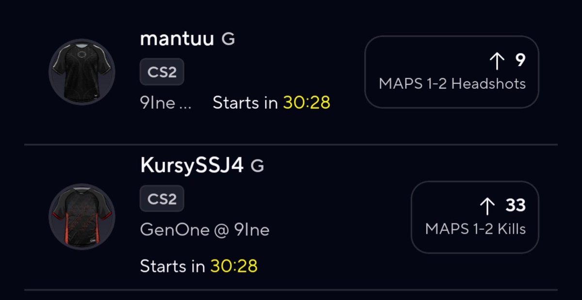 ES2Picks's tweet photo. Cs2 Power 2

Elimination match*

Should be going rounds

#GamblingTwitter 
#gamblingcommunity https://t.co/cfgIxDZkv9
