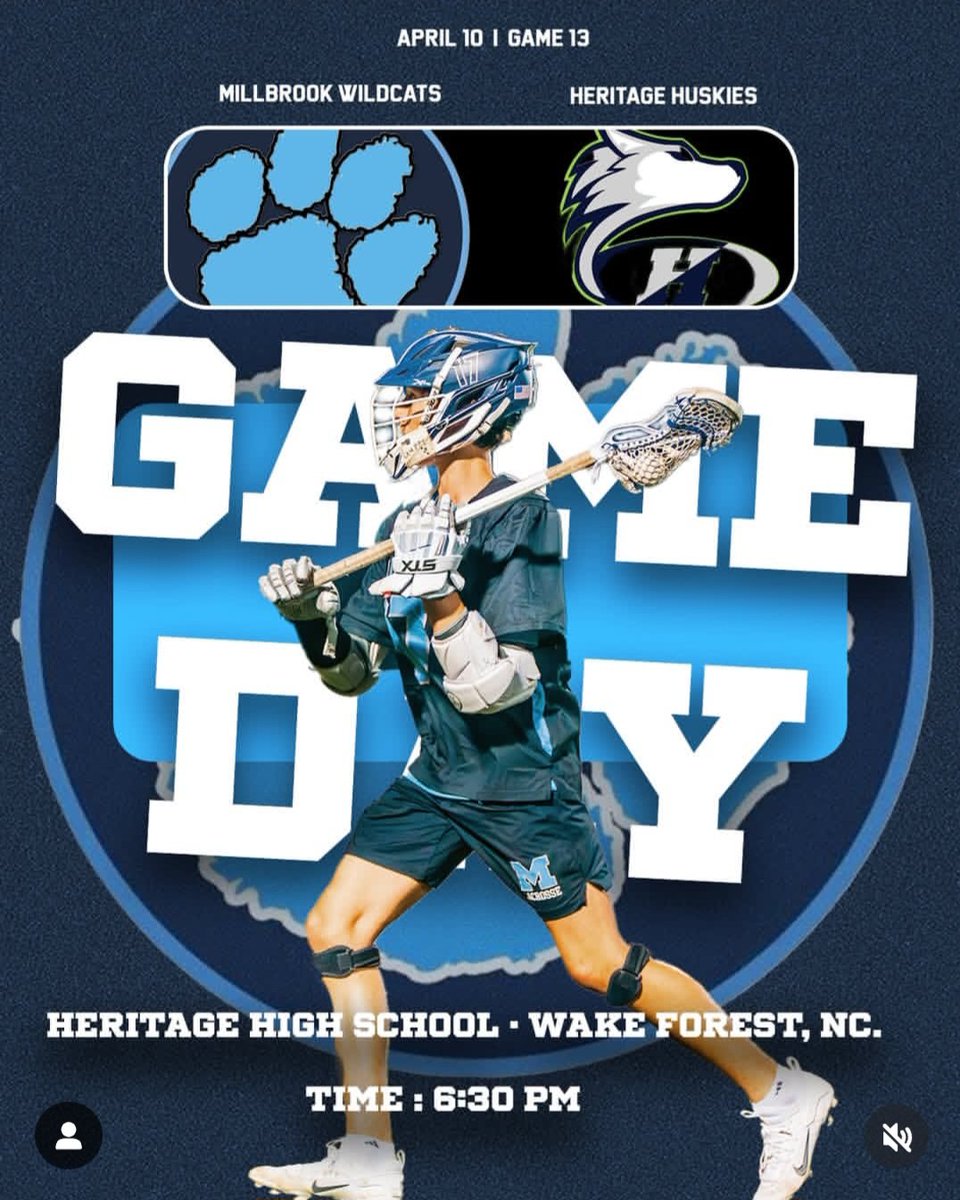 🚨Game Day at Heritage High School start time 6:30PM.