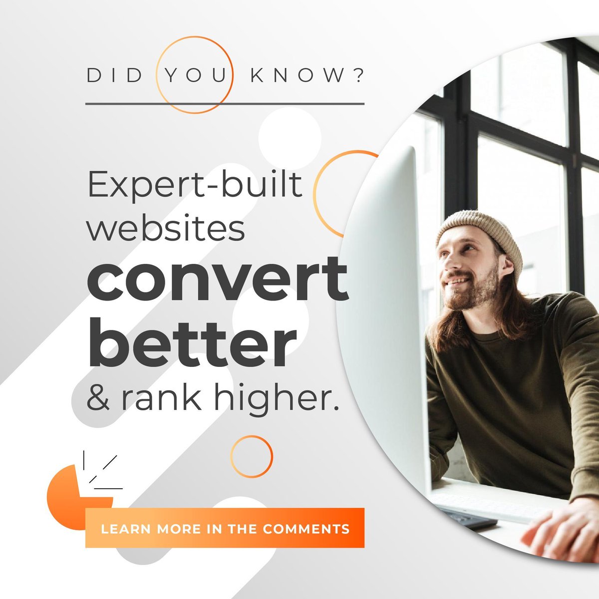 Triscari_Group's tweet photo. 🤯 DIY Website or Pro Design? DIY can be tempting, but expert-built websites convert better and rank higher. Triscari can help! Link in the bio.

Source: ISS Value. (n.d.). How good website design impacts conversion rates. Retrieved April 8, 2025 

#WebDesign https://t.co/MQLtkYsgpe