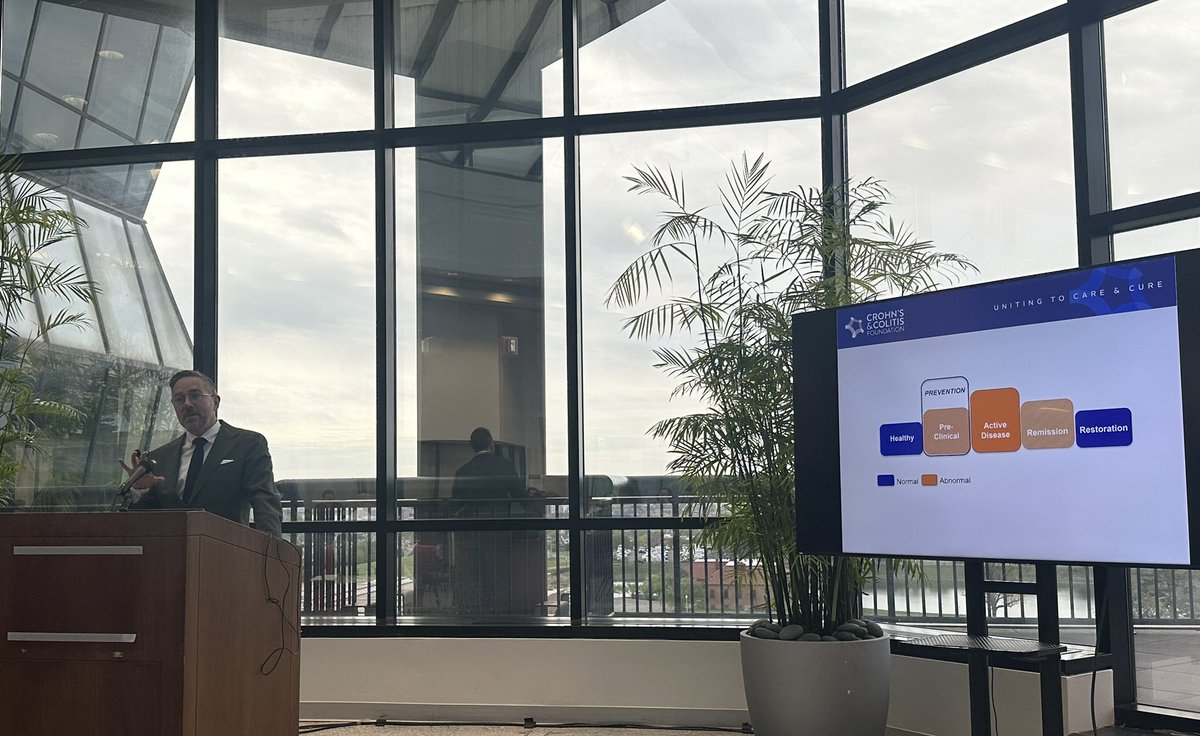 Ashish Patel PCH (@ashishpatelpch) on Twitter photo Kicking off Pediatric IBD Research Conference 2025 with Dr. Alan Moss, CSO <a href="/CrohnsColitisFn/">Crohn's & Colitis Foundation</a> discussing prevention of IBD, how can we shift our focus from the third and fourth group to the second pre-clinical cohort! #PIBDRD25 Kicking off Pediatric IBD Research Conference 2025 with Dr. Alan Moss, CSO <a href="/CrohnsColitisFn/">Crohn's & Colitis Foundation</a> discussing prevention of IBD, how can we shift our focus from the third and fourth group to the second pre-clinical cohort! #PIBDRD25