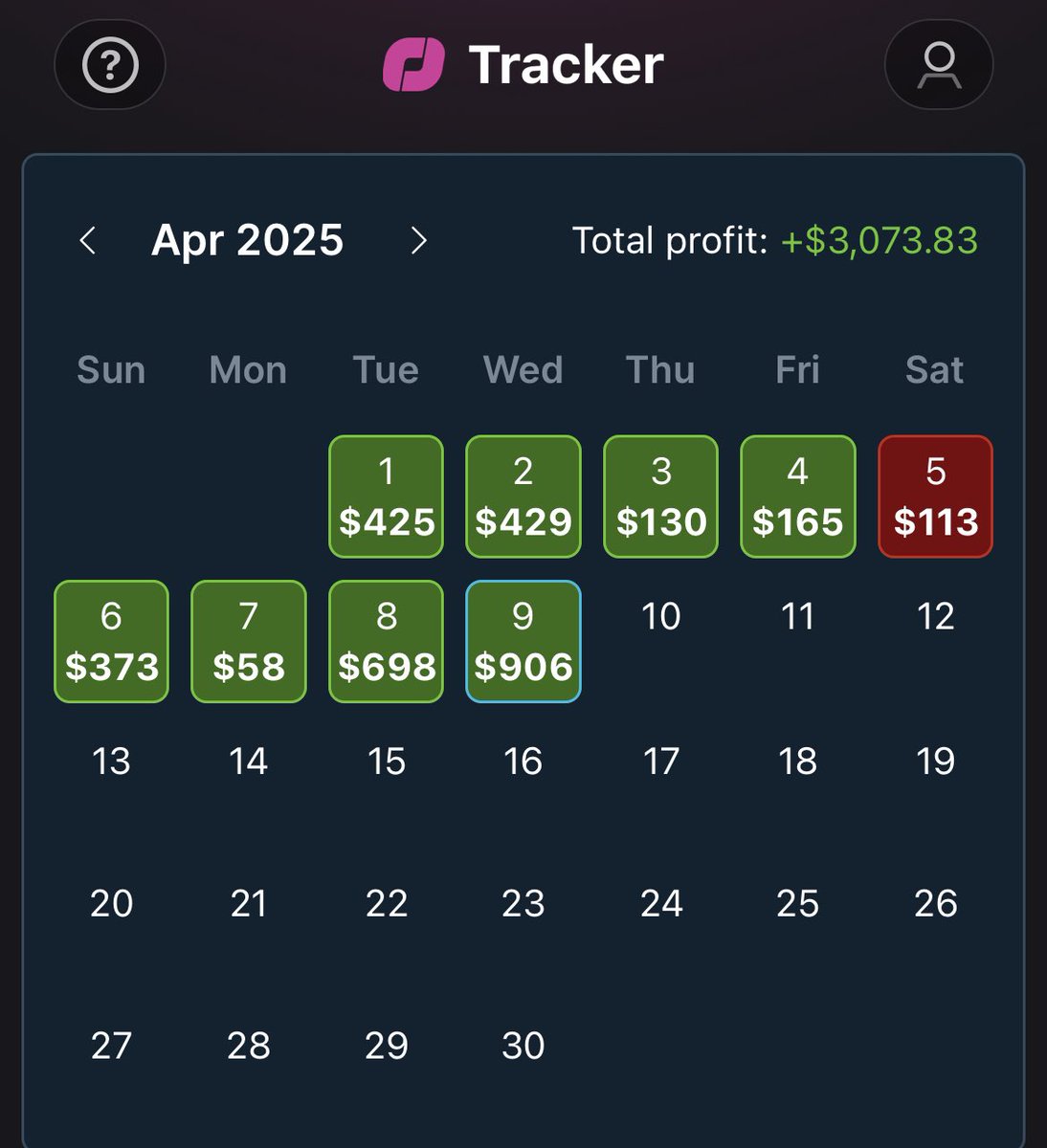 gamble2freedom's tweet photo. 🚨I made $1700 Yesterday 🚨

🗓️ April Total Profit 🗓️

📈102 units 🟰 $5,106💰

🔎All plays tracked by @pikkitsports and @OddsJam FREE BET TRACKER. 

📖Pikkit: tracking FanDuel (for parlays/straights), and all DFS books (Prizepicks, Underdog, Dabble, etc.)

📖Oddsjam Tracker: Straight bets with books like NoVig, Prophet X, and Offshores like BetOnline.

🤑1/3rd way done with April! Let me teach you what I’ve learned! 
🔗 https://t.co/8YHcJuEUQc