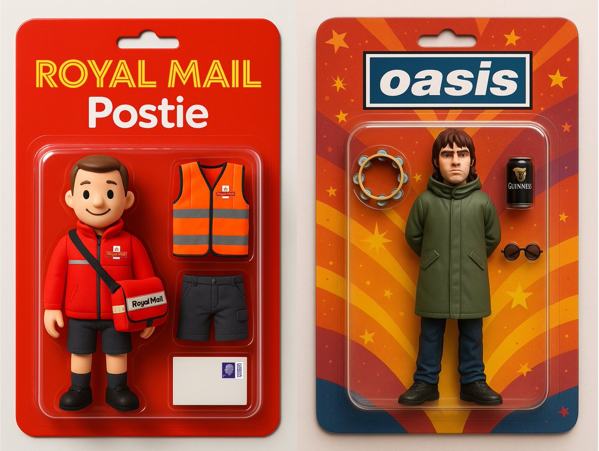 shooglebox's tweet photo. The latest creative AI craze to sweep social media is turning a photo of yourself into an action figure using ChatGPT's recently released image generation feature: https://t.co/4OIRzM0GRT https://t.co/kXIKKUg4kk