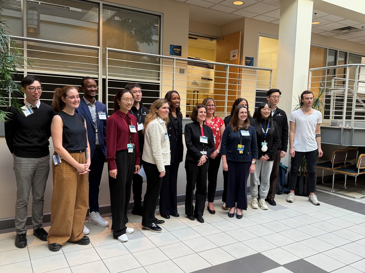 Johns Hopkins Cardiology (@hopkinsheart) on Twitter photo CONGRATS to <a href="/luo_shengy/">Shengyuan Luo</a> who received 1st place poster in Cardiovascular Epi during the 1st annual <a href="/JHUWelchCenter/">JHU Welch Center</a> Research Day!! #1 š«
"Two-week atrial fibrillation burden and risk of heart failure among older individuals in the Atherosclerosis Risk in Communities (ARIC) Study" CONGRATS to <a href="/luo_shengy/">Shengyuan Luo</a> who received 1st place poster in Cardiovascular Epi during the 1st annual <a href="/JHUWelchCenter/">JHU Welch Center</a> Research Day!! #1 š«
"Two-week atrial fibrillation burden and risk of heart failure among older individuals in the Atherosclerosis Risk in Communities (ARIC) Study"