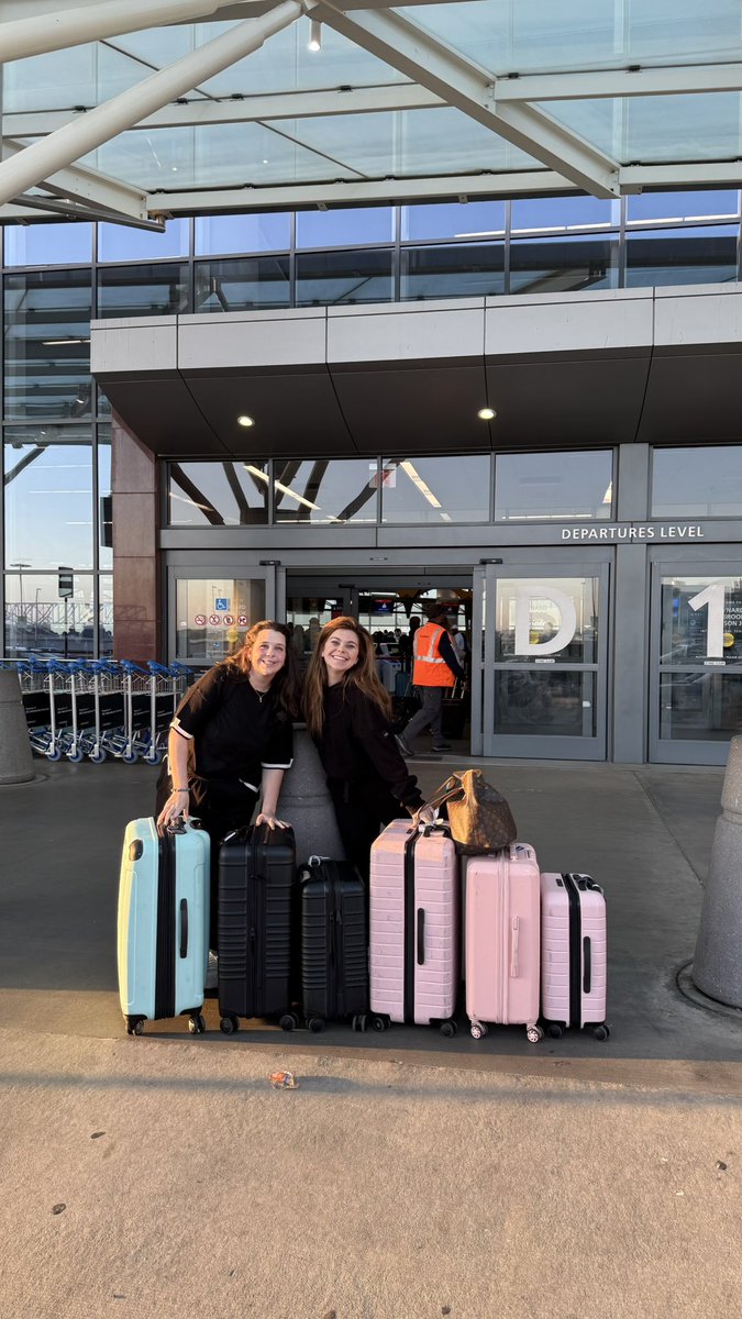 And we’re off! 🇯🇵 (surprising no one, we overpacked.)