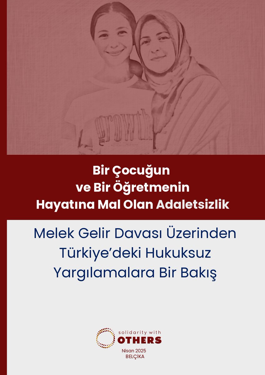 OthersInfo_TR's tweet photo. Melek Gelir, Bolu’da özel bir okulda fizik öğretmeniydi.

2016 yılında çalıştığı kurum KHK ile  kapatıldı, ardından hakkında terör örgütü üyeliği suçlamasıyla dava açıldı. Suçlamaların temelini ise tamamen yasal faaliyetler oluşturuyordu: 

▶️Çalıştığı okuldan maaş almak,
▶️Bank Asya’da hesap açmak, 
▶️NT Kırtasiye’den kargo almak 
▶️ByLock kullanıcısı olduğu iddiası.

Mahkeme, bu eylemleri örgüt üyeliğine delil sayarak Melek Gelir’e 6 yıl 10 ay 15 gün hapis cezası verdi. 

Oysa dosyada, cebir ya da şiddet içeren hiçbir fiil yer almıyor, örgütsel faaliyet ya da kastı gösteren tek bir somut delil sunulmuyordu. 

Yargılama sürecinde, ne bireyselleştirme yapıldı ne de masumiyet karinesi gözetildi. İstinaf ve Yargıtay, kararı neredeyse kopyala-yapıştır ifadelerle onadı.

Cezaevindeyken, Melek Gelir’in epilepsi hastası 15 yaşındaki kızı Sümeyra hayatını kaybetti. 

Bugün Melek öğretmen cezaevinde, kızı Sümeyra ise toprak altında. İkisi de aynı hukuksuzluğun kurbanı.

Bu dava, AİHM’in Yalçınkaya kararında altını çizdiği hak ihlallerinin en son ve canlı bir örneği.

Rapor: https://t.co/9n7cu9Cijt