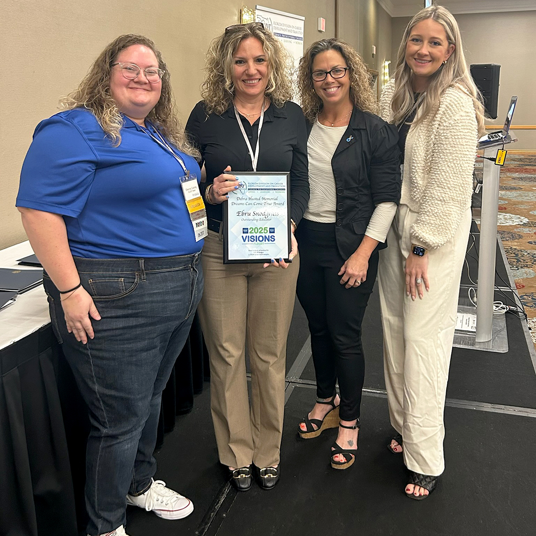 @AbleTrust (@abletrust) on Twitter photo Congratulations to Flagler County #FloridaHSHT coordinator Ebru Snodgrass, who was recognized with the Debra Husted Memorial Dreams Can Come True Award as an Outstanding Educator in Transition at the annual VISIONS Conference! <a href="/FlaglerEdFound/">@FlaglerEdFound</a> #HSHT30 Congratulations to Flagler County #FloridaHSHT coordinator Ebru Snodgrass, who was recognized with the Debra Husted Memorial Dreams Can Come True Award as an Outstanding Educator in Transition at the annual VISIONS Conference! <a href="/FlaglerEdFound/">@FlaglerEdFound</a> #HSHT30