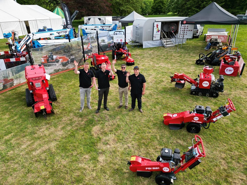 FSI UK return to The Arb Show with a full stump grinder showcase landscapeandamenity.com/sections/exhib…