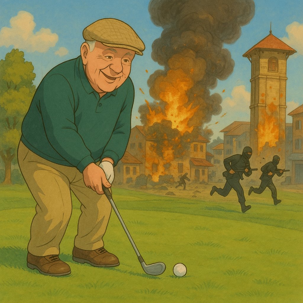 Y4PK_Homeland's tweet image. When Kashmir was burning, The Dancing Abdullah was busy playing Golf, when confronted with truth,.left Kashmir to sulk in London, what started in 1931 by his father , was continued by him, Farooq Abdullah released 70+ dreaded terrorists from March 89-Dec 89.. #FarooqAbdullah