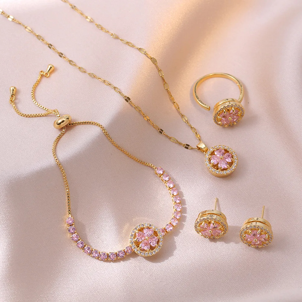 SwipeKart's tweet photo. ✨ Add a little sparkle to your day!
Our Blossom Glow Jewelry Set features pink floral stones &amp; golden shine—perfect for gifting or glowing up your look. 🌸💛
Includes: Necklace, Bracelet, Earrings, Ring
Shop now 👉https://t.co/bRqY0Jg422
#JewelrySet #SpringStyle #JewelryGoals https://t.co/iWERNm5z6A