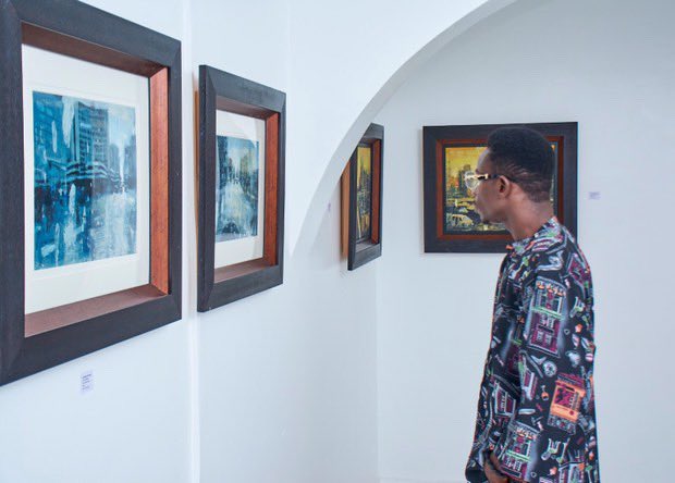 Ouida_Lagos's tweet photo. Gentle reminder that Godstand Osimeh‘s @godstandart solo exhibition that kicked off at the third edition of ISEDA is still ongoing until April 19th 2025.

📍 Ouida, 34 Ajanaku Street, Off Salvation Road, Opebi, Lagos

#ouidalagos #artexhibition #ouida https://t.co/8eB0mbkr8I