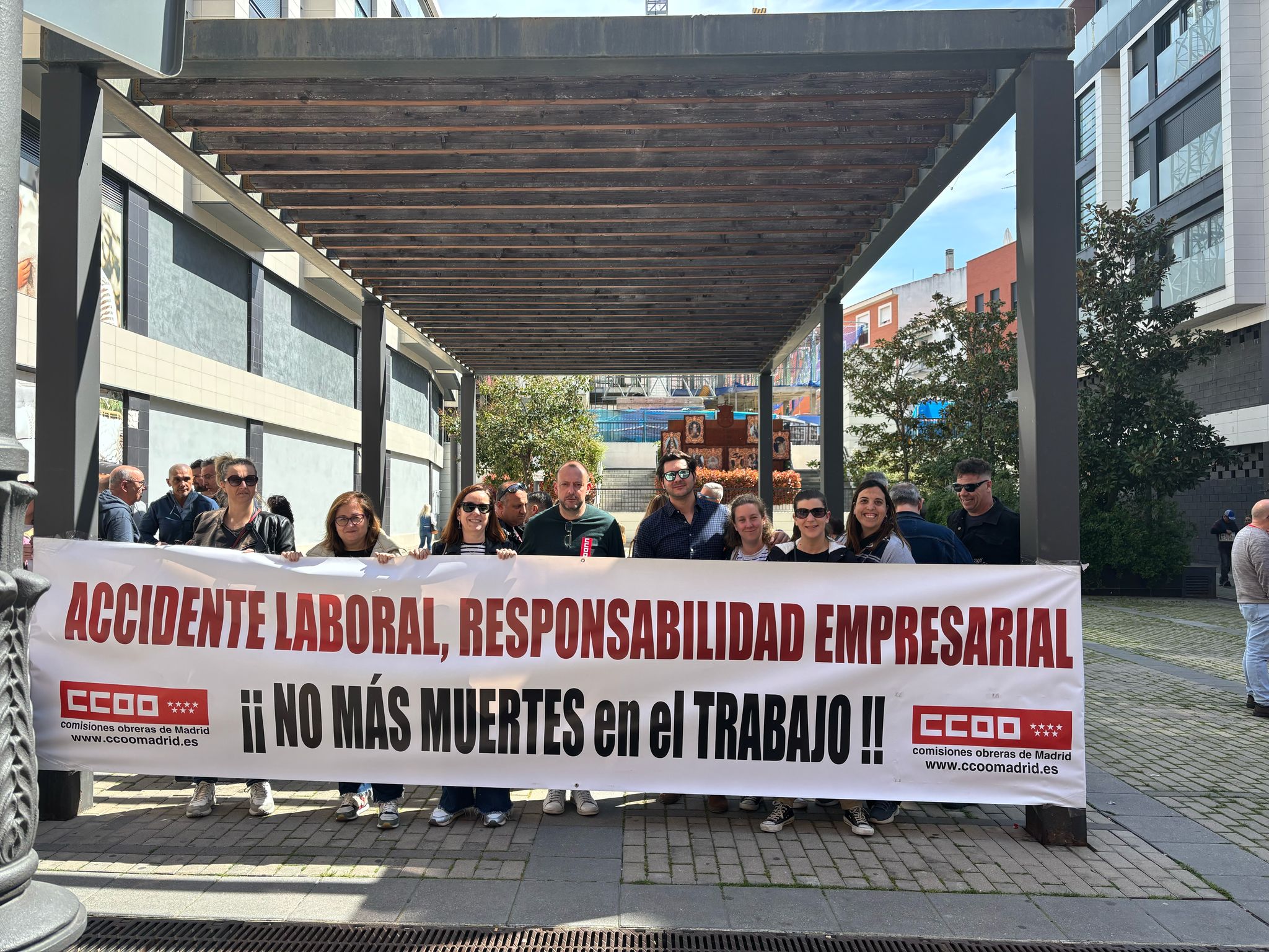 Foto cedida por CCOO Madrid