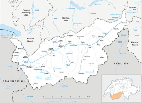 من الشعوب الإسلامية والعربية الأندلسية الضائعة:-
كانتون فالي السويسري :-
يروي المؤرخ المغربي علي الكتاني رحمه الله في كتابه تاريخ انبعاث الإسلام في الأندلس عن تفاخر بعض سكان كانتون فالي في جنوب غرب سويسرا ولفترة قريبة باصولهم العربية الأندلسية اي قبل وفاته رحمه الله عام 2001م
