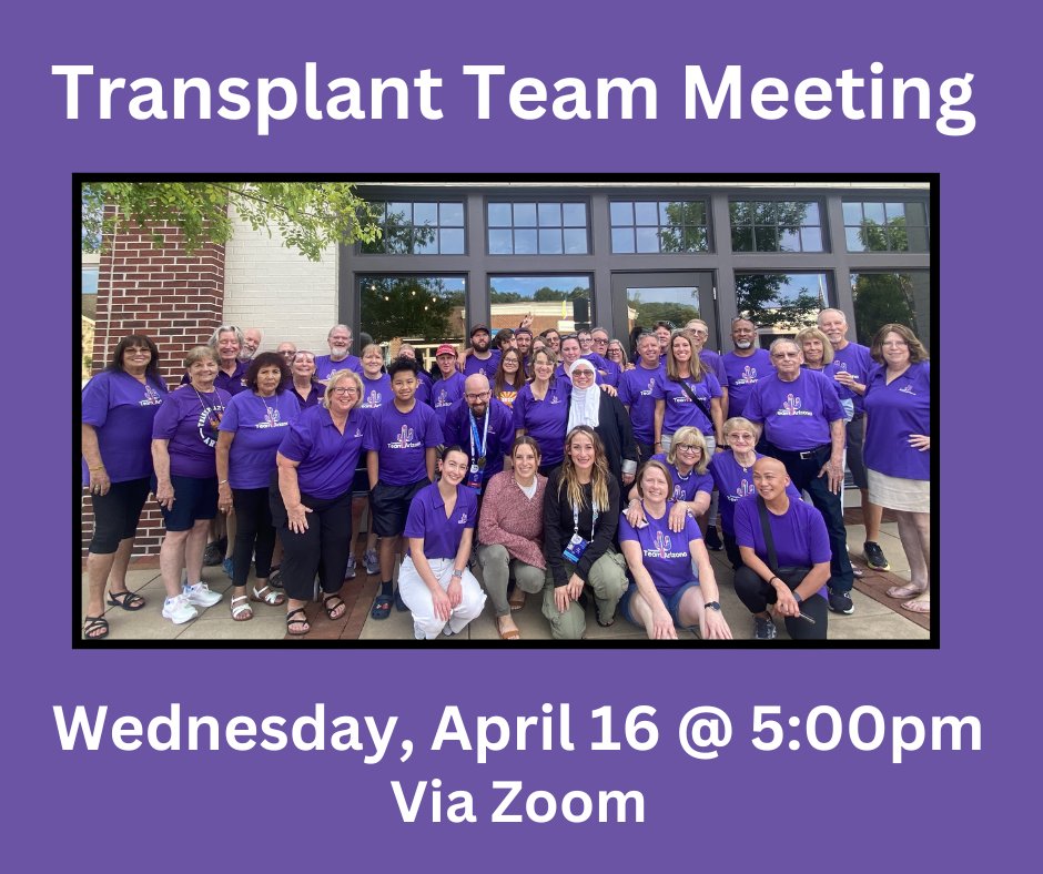 TransplantAZ's tweet photo. Zoom link here: https://t.co/iDP9vu0D1t https://t.co/N4wSM0a90V