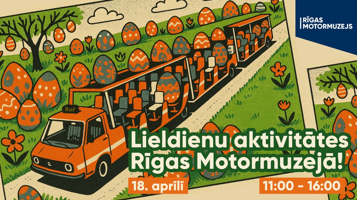 Piektdien, 18. aprīlī no 11.00 līdz 16.00 muzeja viesus sagaidīs dažādas tematiskas un izzinošas aktivitātes, piemērotas gan ģimenēm ar bērniem, gan ikvienam tehnikas un kultūras interesentam.