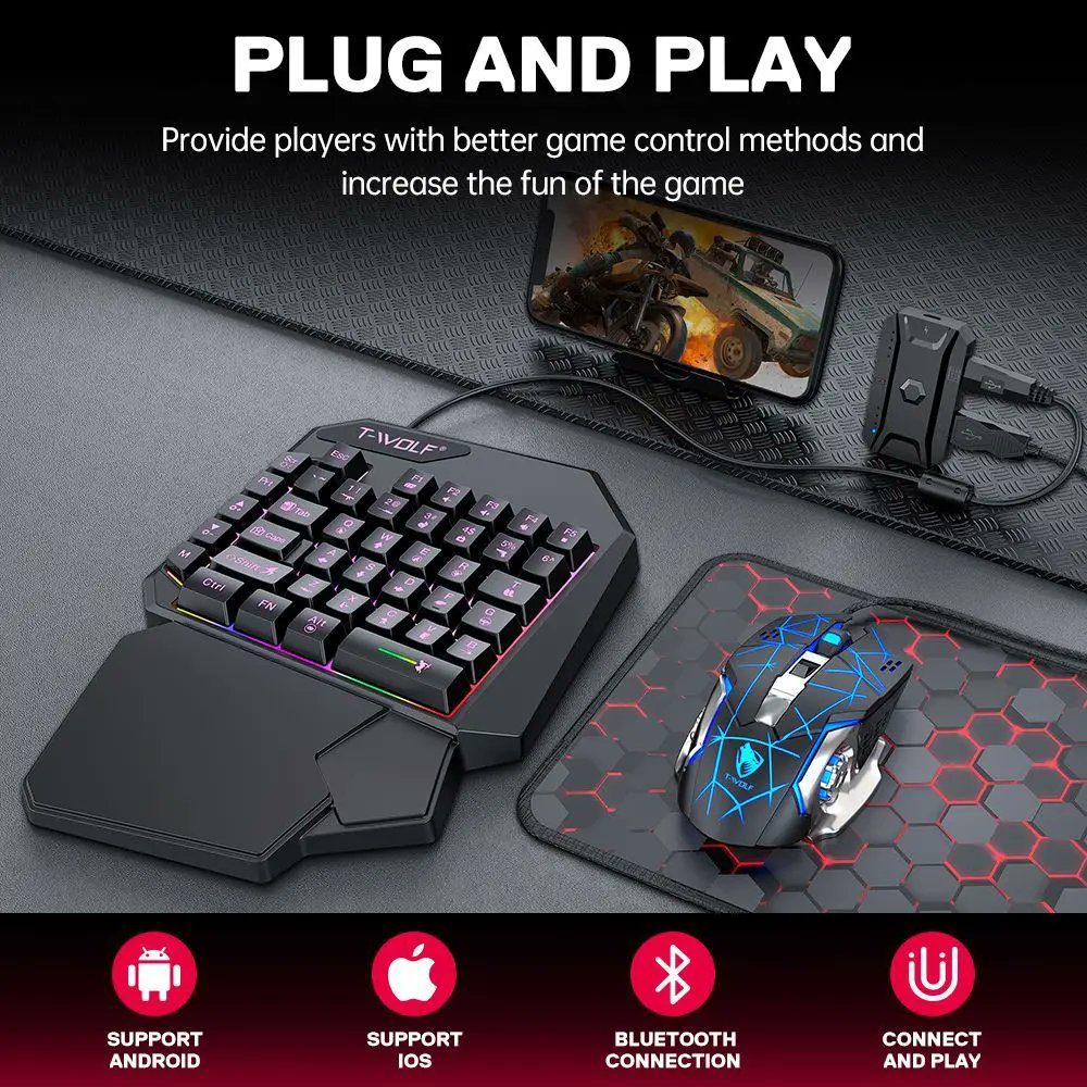 gururecomenda's tweet image. 📢 Super Desconto! AliExpress

🛒 Kit Gamer Teclado Mouse Celular 3 em 1 🔥🎮 Adaptador Controlador PUBG TF9...

⭐4.8 de 5 estrelas

🚫De: R$141,56 --&amp;gt; 💵Por: R$71,74
💥49% de desconto!

🚚 Frete na Loja
s.click.aliexpress.com/e/_olf0bAD

#TecladoMecanico #AntiGhosting #MacroKeys
