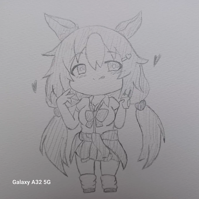 最近は、線画が、薄くなった꜀(。௰。 ꜆)꜄ 