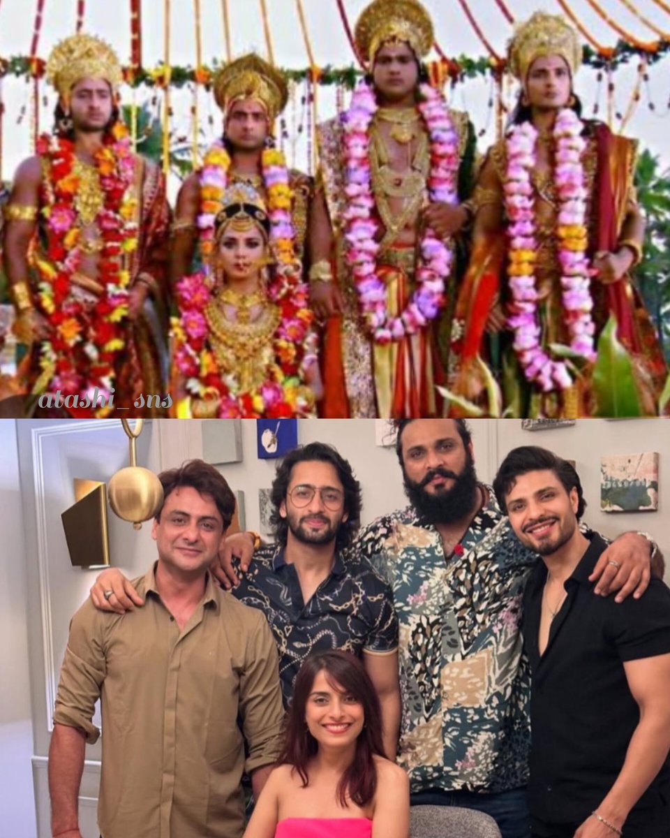 They 4 and their #Panchali 
Then vs. Now  :: 2013 vs. 2025 
.
.
.
.
#TeamMahabharat #reunited 
#Yudhisthir #Bheem #Arjun #Nakul #Droupadi #ShaheerSheikh 
<a href="/Shaheer_S/">Shaheer Sheikh</a> <a href="/rohitbbhardwaj/">rohit bhardwaj</a> <a href="/Thesauravgurjar/">Saurav Gurjar</a> <a href="/vinrana1986/">Vin</a> @Poojabsharma