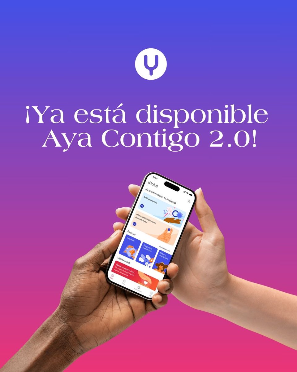 Aya Contigo App tweet media