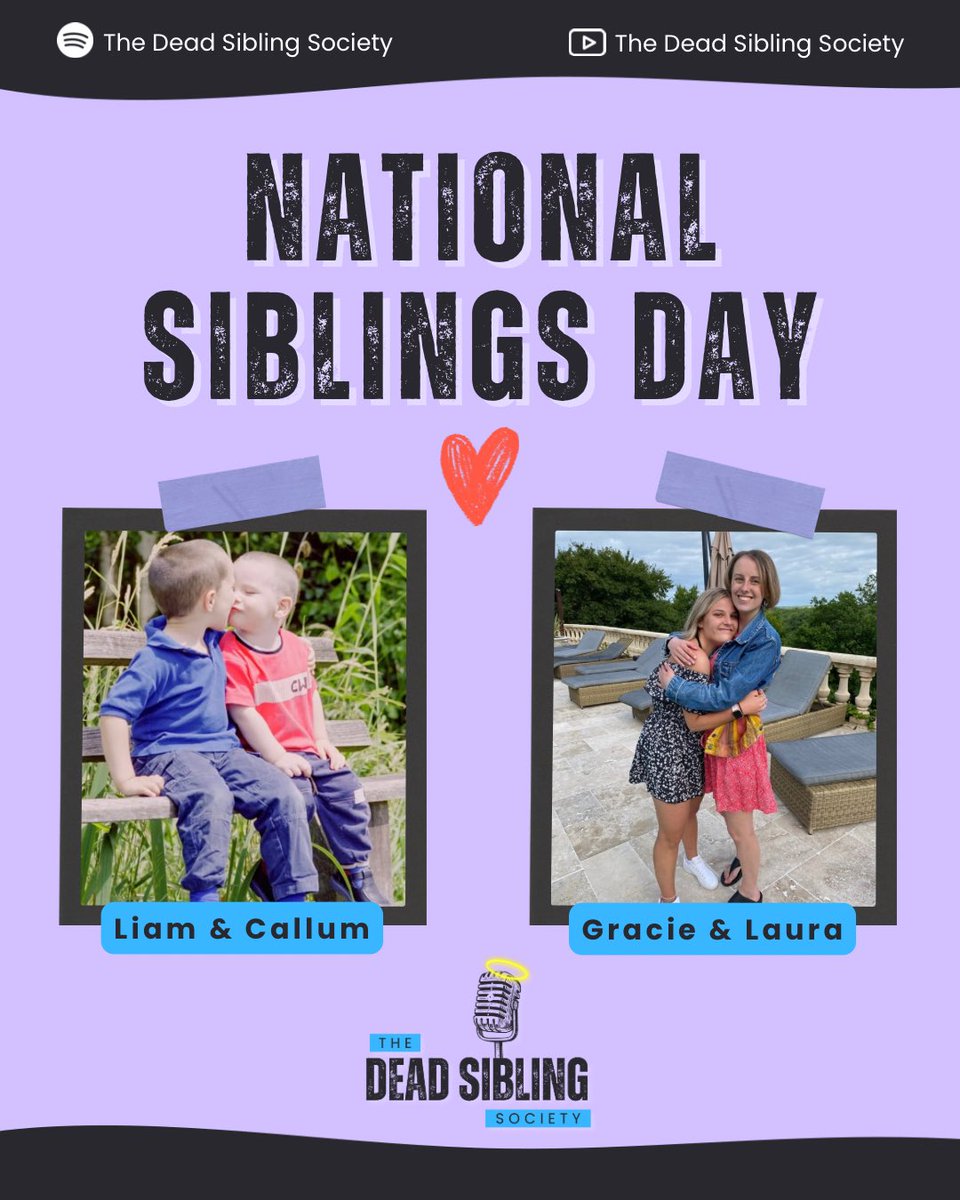 deadsibsociety's tweet photo. National Siblings Day ❤️ https://t.co/T6dmMeHdDR