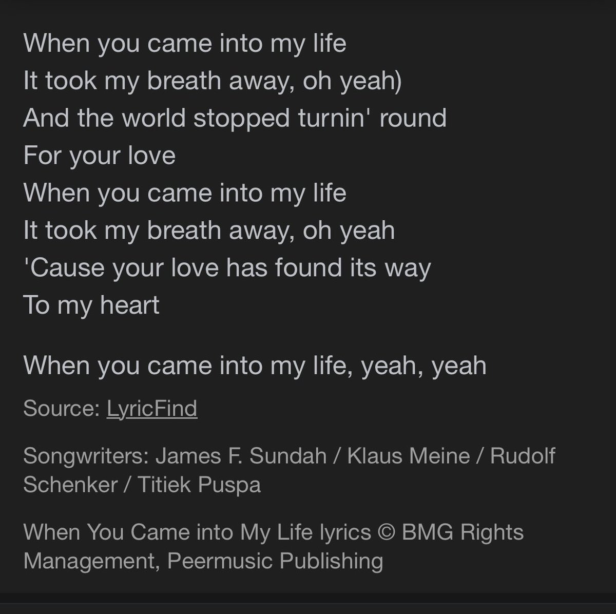 Fendi_oto's tweet photo. R.I.P. Titiek Puspa
Artis legenda Indonesia Titiek Puspa yang meninggal dunia, Kamis (10/04/2025) dalam usia 87 tahun ini pernah menulis lagu untuk grup musik rock @scorpions “When You Came Into My Life” https://t.co/IIRib7pdOp