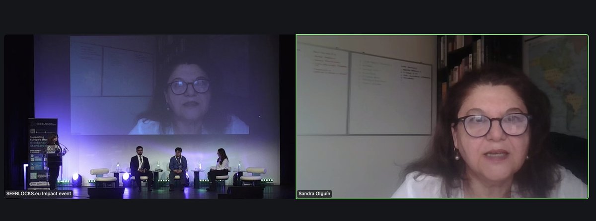 🧵 Panel 2: From local needs to global standards
Joining from Alfatechnologies (Chile), Sandra Olguín shares industry insights on aligning local tech priorities with international #Blockchain and #DLT standards.

Join us: shorturl.at/tmM5n 

#Standardisation #TechPolicy
