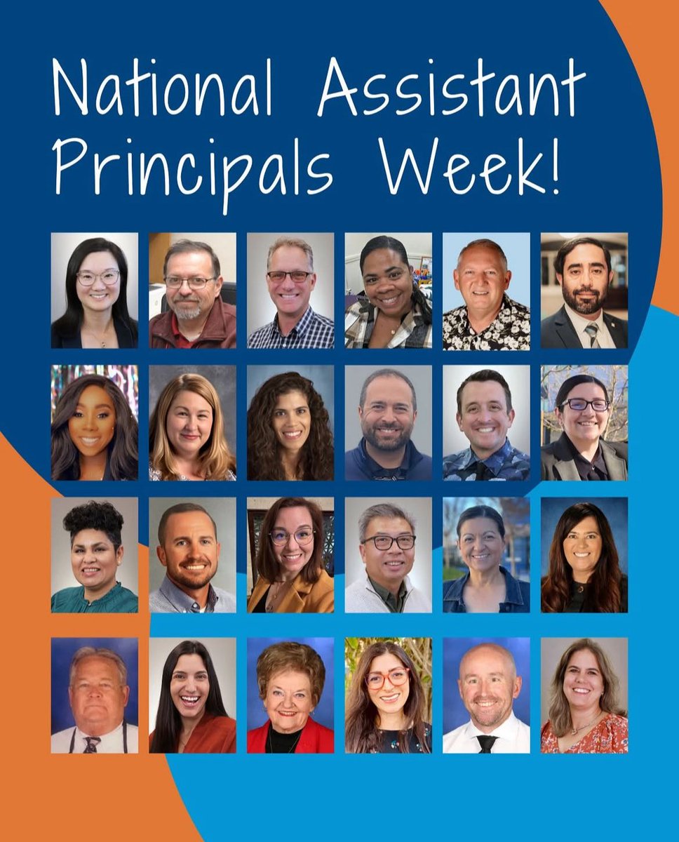 Happy National Assistant Principals week. I’m so lucky to work with such an amazing group. #edleaders