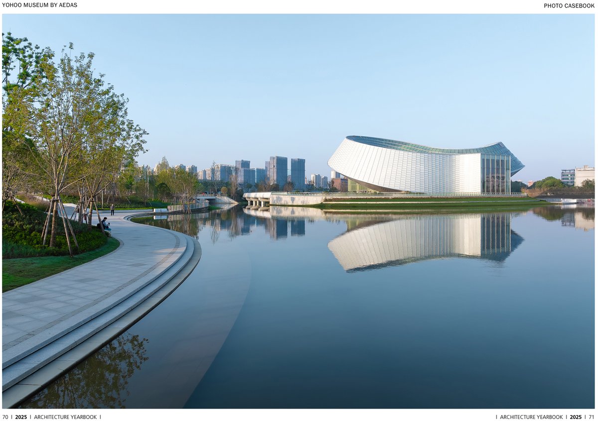 Aedas’ Yohoo Museum is featured on the Architecture Year Book 2025 by Architecture Magazine in UK: bit.ly/3Ecs1BG

Design Architect: Global Design Principal Ken Wai
Photos by Terrence Zhang

#Aedas #architect #architecture #design #green #public #musuem #greenery
