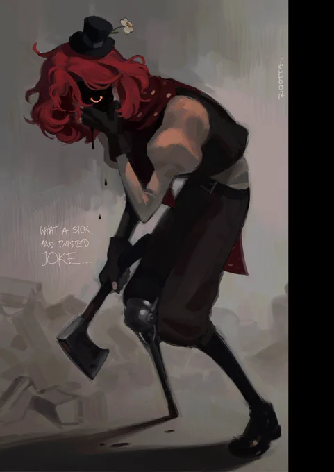 the silent woodcutter from behind the circus...#WeepingClown #identityv 