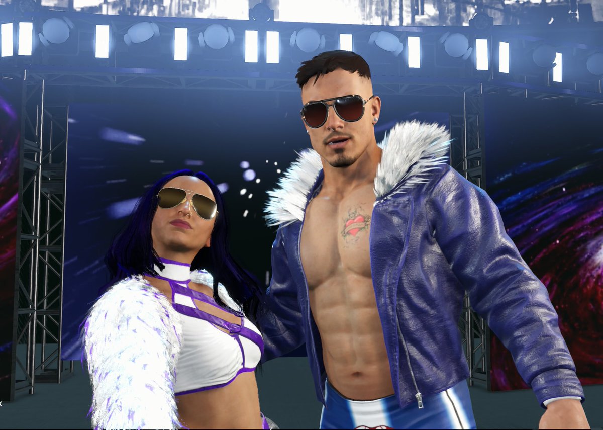 FATALESwrestle's tweet photo. My MyRise Pack!
Machismo Maximo and Eva Valentina
Hashtags: 
-machismomaximo
-evavalentina
-fatales (both) https://t.co/h9DUwfzUjK
