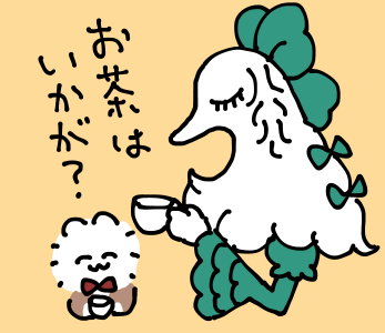ポメ紳士のLINEスタンプ作ってる〜!今回は40個描くよ〜!ウォ〜!!🐶 