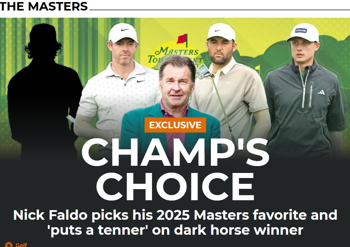 Nick Faldo to <a href="/talkSPORT/">talkSPORT</a> on Rory McIlroy trying to finally win Masters: "Physically, he's very good. He's technically excellent. It's mentally. He's got to deal with the history, the past, which is very difficult. Can you turn those things into positives?"
talksport.com/golf/3100795/n…