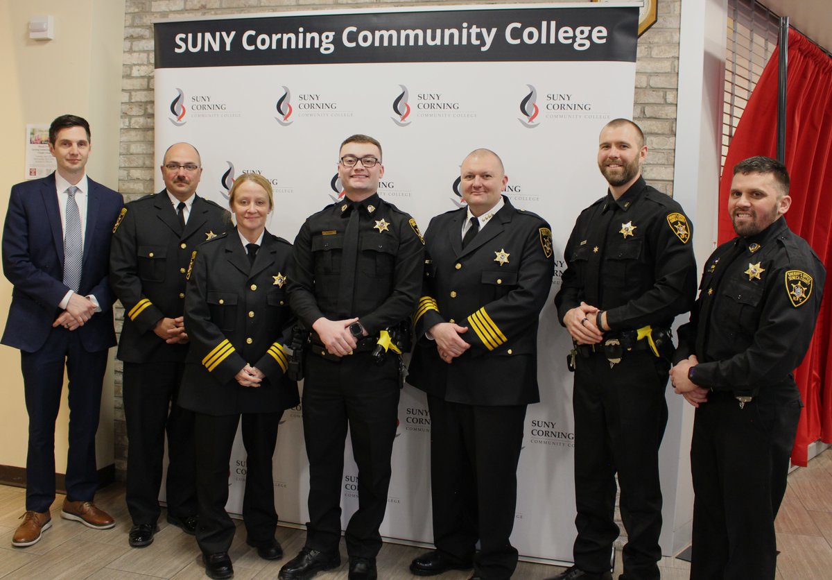 SenecaSheriff's tweet photo. Deputy Sheriff Graduates Southern Tier Law Enforcement Academy  https://t.co/D9Uuzcoa4e https://t.co/ajuWHhhym4