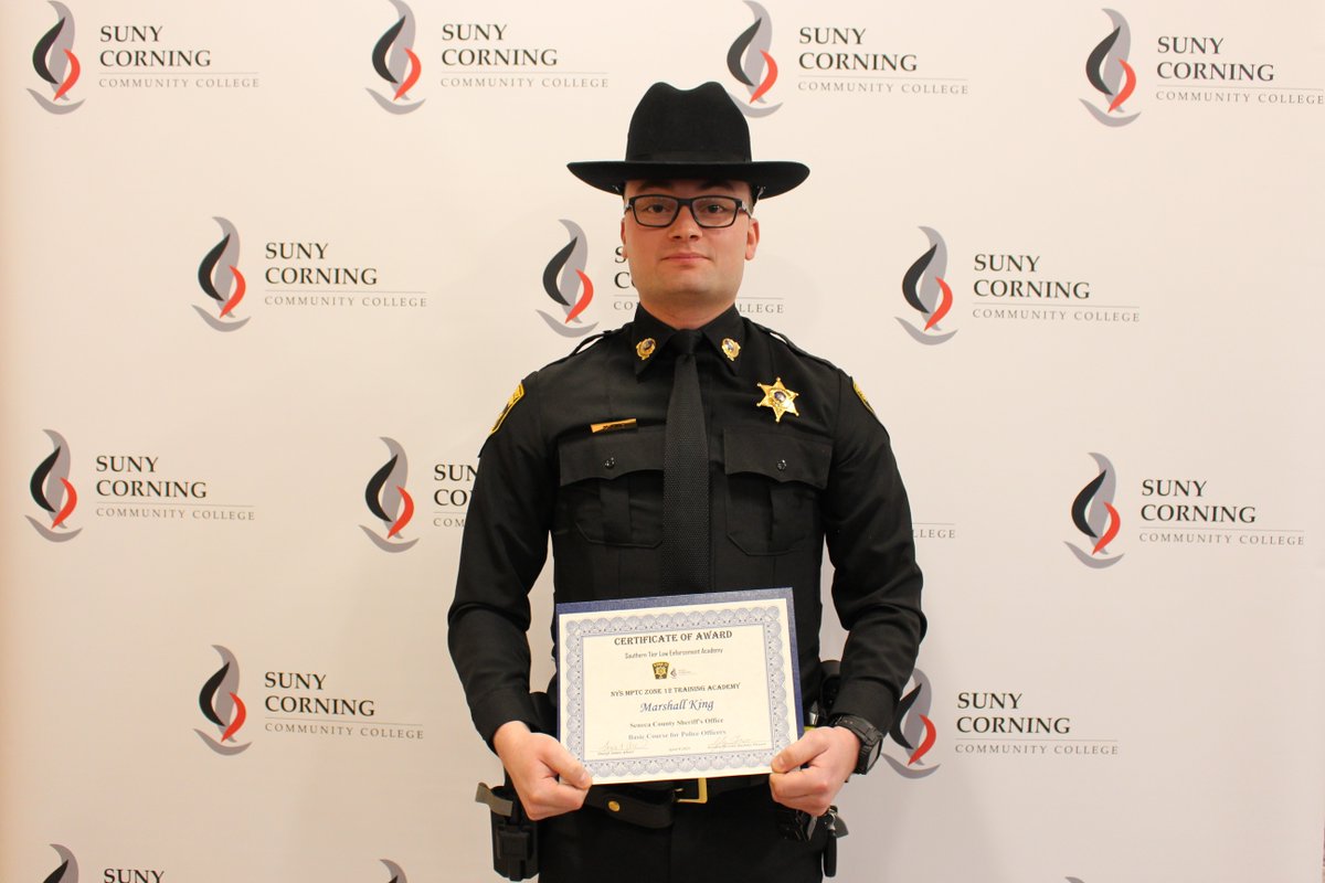 Deputy Sheriff Graduates Southern Tier Law Enforcement Academy  ocv.im/3iIn2l1